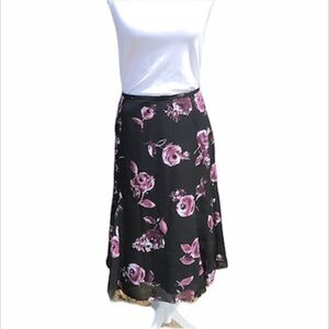 Ann Taylor Factory Floral Skirt NWT Size 12